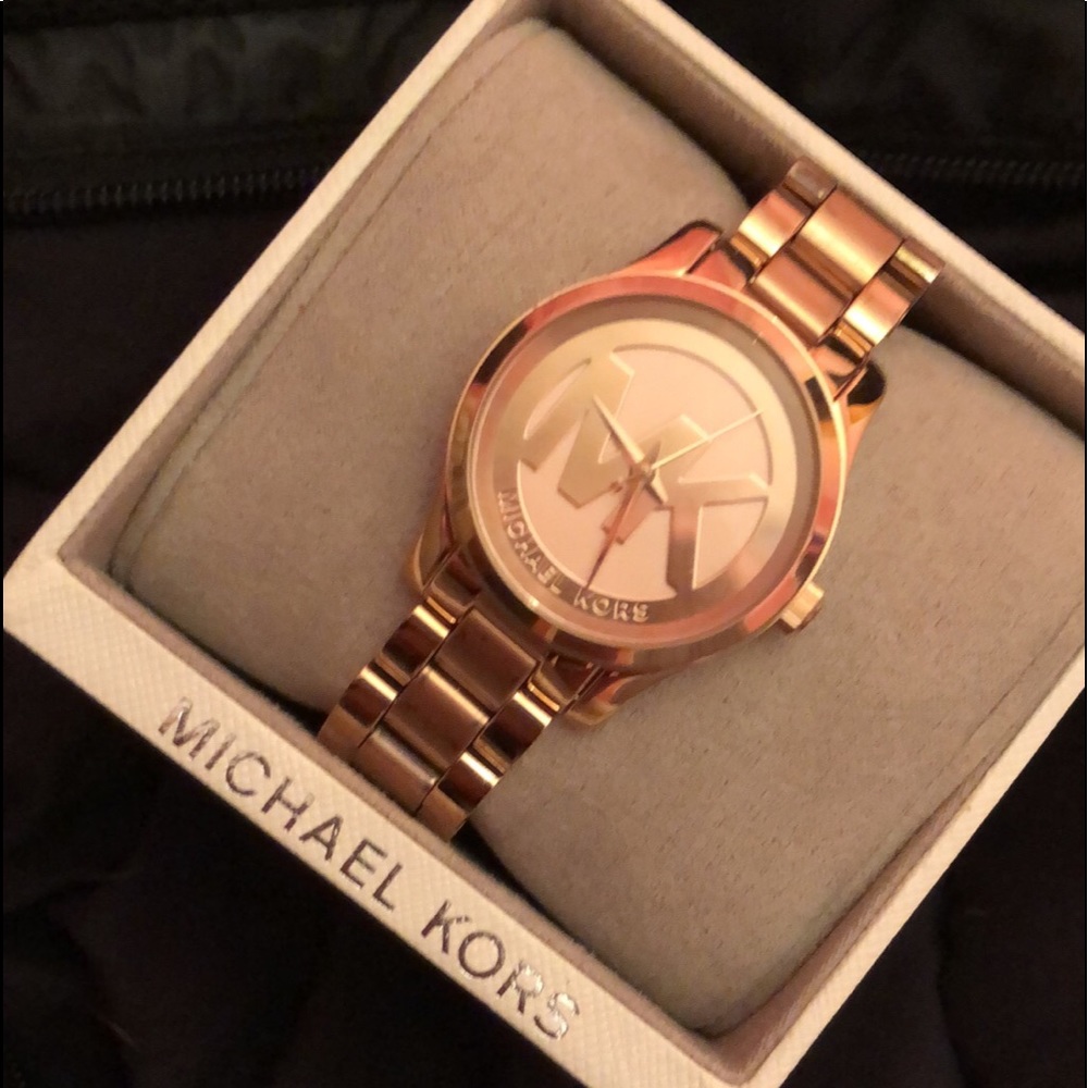 Michael Kors watch rose gold